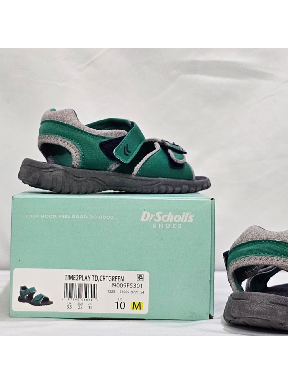 Dr. Scholl's Kids Baby-Girl's Time2play Toddler Sport Sandal Size 10 NWT